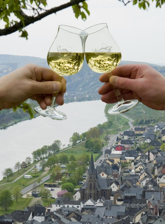 Haus Luzia Appartement Sankt Aldegund Buitenkant foto